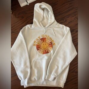 White “Stay Golden” Hoodie